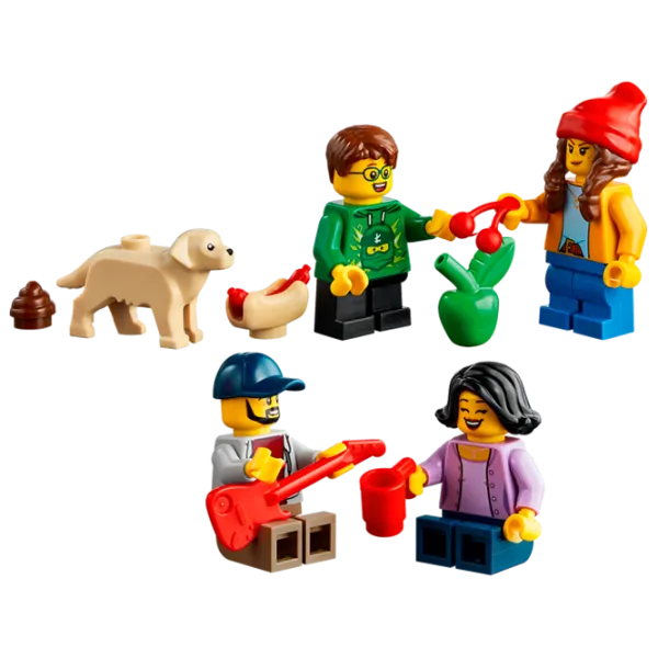 Constructor LEGO City-Family House Clădire/ Multicolor photo 3