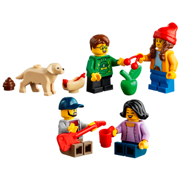 Constructor LEGO City-Family House Clădire/ Multicolor photo 3