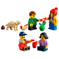 Constructor LEGO City-Family House Clădire/ Multicolor photo 3