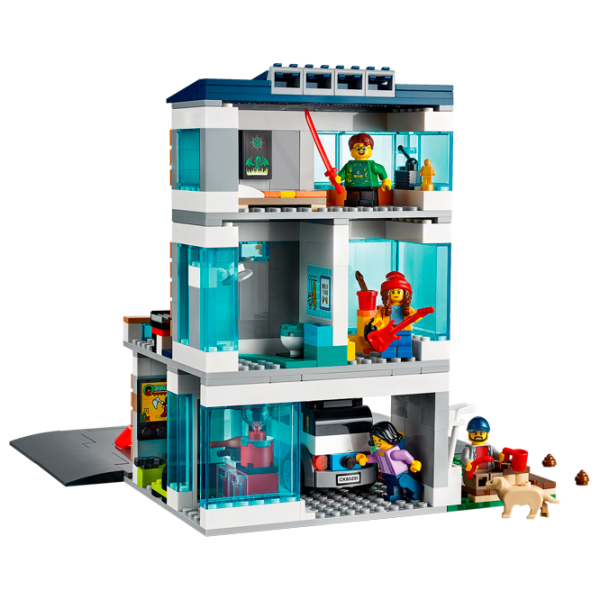 Constructor LEGO City-Family House Clădire/ Multicolor photo 4