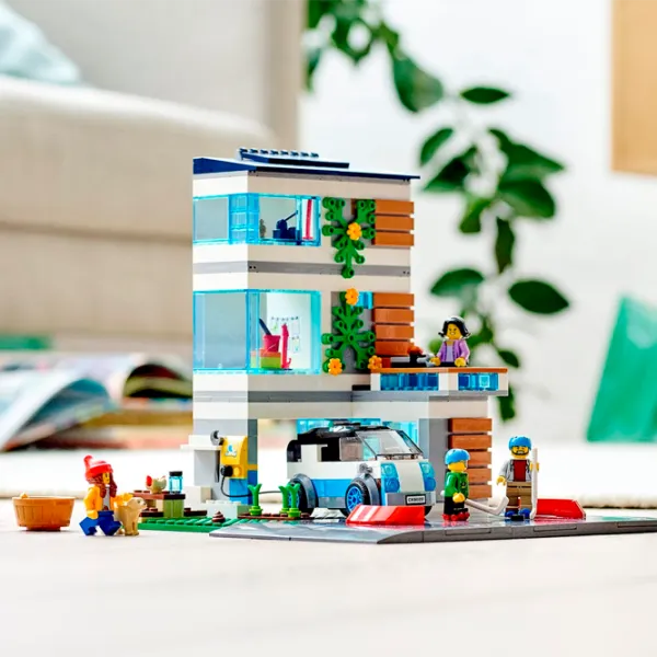 Constructor LEGO City-Family House Clădire/ Multicolor photo 5