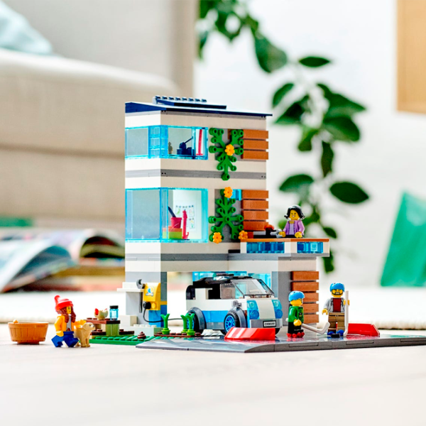 Constructor LEGO City-Family House Clădire/ Multicolor photo 5