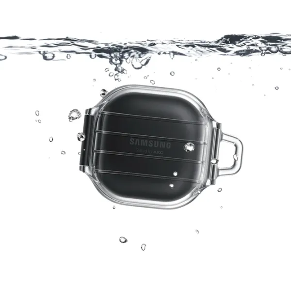 Husă pentru căști Samsung Galaxy Buds Pro (EF-PR190CBEGRU) Samsung/ Policarbonat/ Black photo 4