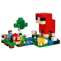 Constructor pentru copii LEGO The Wool Farm Fermă/ Green photo 3