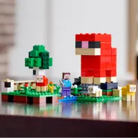 Constructor pentru copii LEGO The Wool Farm Fermă/ Green photo 5