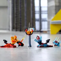 Constructor pentru copii LEGO Spinjitzu Slam - Kai vs. Samurai Luptă/ Red photo 5