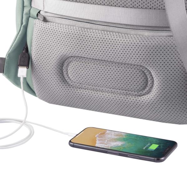 Рюкзак XD-Design Bobby Soft anti-theft 15.6"/ Мятный/ 16 л photo 10