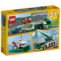 Constructor pentru copii LEGO Race Car Transporter Mașină/ Green photo 2