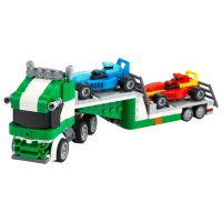 Constructor pentru copii LEGO Race Car Transporter Mașină/ Green photo 3
