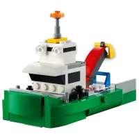 Constructor pentru copii LEGO Race Car Transporter Mașină/ Green photo 4