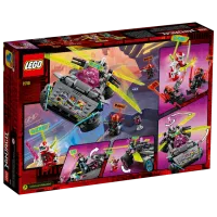Constructor pentru copii LEGO Ninja Tuner Car Auto/ Multicolor photo 4
