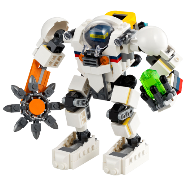 Детский конструктор LEGO Space Mining Mech Робот/ Белый photo 3