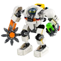Constructor pentru copii LEGO Space Mining Mech Robot/ White photo 3