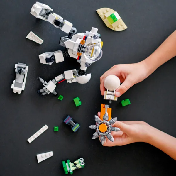 Детский конструктор LEGO Space Mining Mech Робот/ Белый photo 4