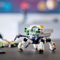 Constructor pentru copii LEGO Space Mining Mech Robot/ White photo 5