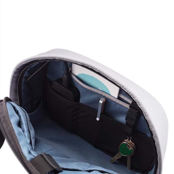 Рюкзак для планшета XD-Design Bobby Sling anti-theft 9.7"/ Серый/ 4 л photo 5