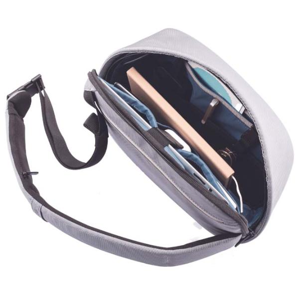 Рюкзак для планшета XD-Design Bobby Sling anti-theft 9.7"/ Серый/ 4 л photo 6