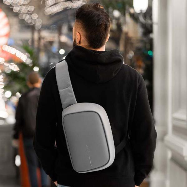 Рюкзак для планшета XD-Design Bobby Sling anti-theft 9.7"/ Серый/ 4 л photo 15