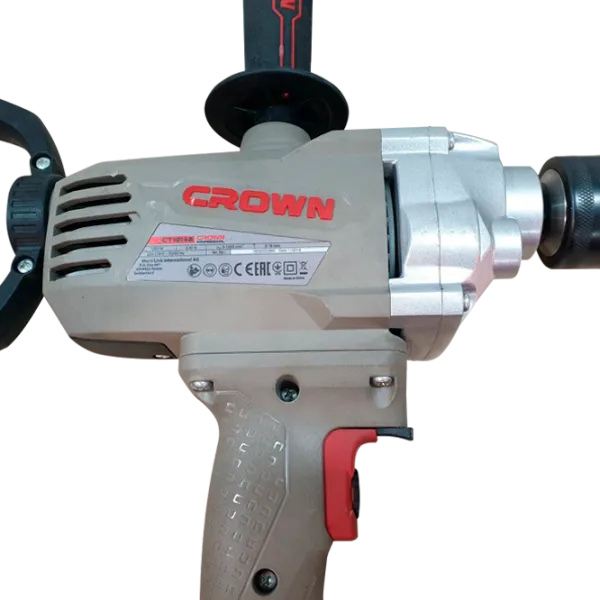 Дрель Crown CT10148 1200 Вт/ 1000 об/ мин photo 3