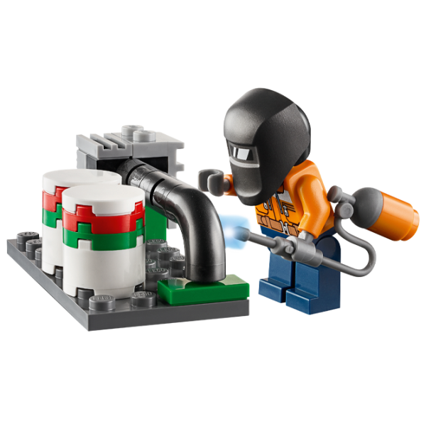 Детский конструктор LEGO Fire Helicopter Response Пожарные/ Красный photo 4