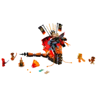 Constructor pentru copii LEGO Fire Fang Ninjago/ Multicolor photo 2