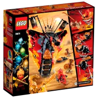Constructor pentru copii LEGO Fire Fang Ninjago/ Multicolor photo 3