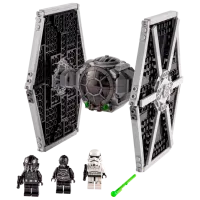 Constructor pentru copii LEGO Imperial TIE Fighter Navă spațială/ Gray photo 2
