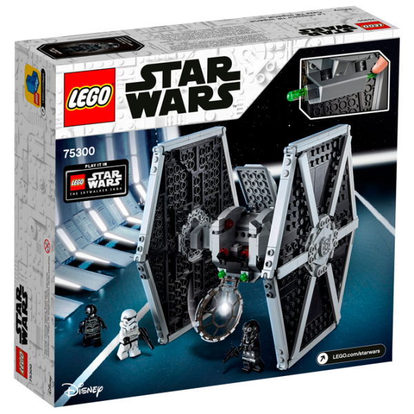 Детский конструктор LEGO Imperial TIE Fighter Космолёт/ Серый photo 3