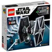 Constructor pentru copii LEGO Imperial TIE Fighter Navă spațială/ Gray photo 3
