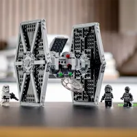 Constructor pentru copii LEGO Imperial TIE Fighter Navă spațială/ Gray photo 4