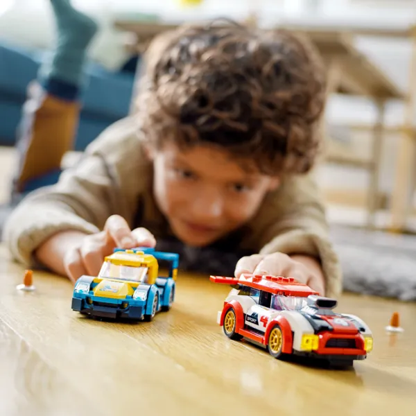 Детский конструктор LEGO Racing Cars Автомобиль/ Синий photo 5