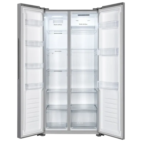 Холодильник Hisense RS560N4AD1 Side by Side 428 л / 177.7 cm / Серебряный photo 3