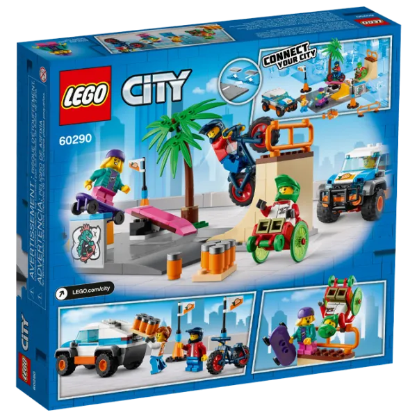Constructor pentru copii LEGO Skate Park Parc/ Multicolor photo 2