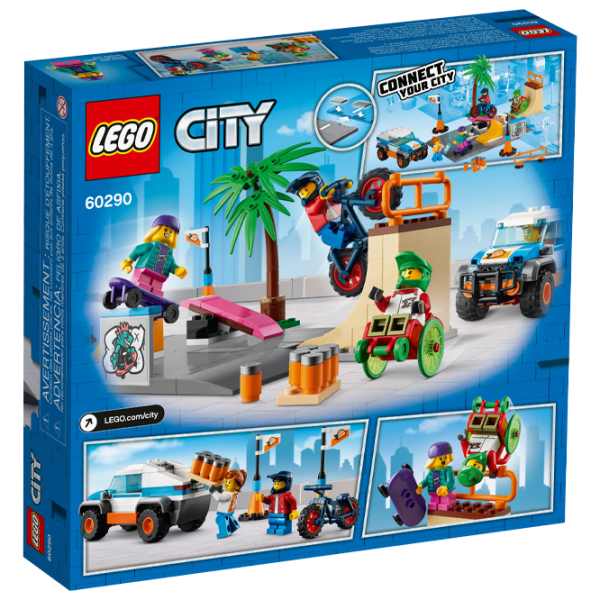 Constructor pentru copii LEGO Skate Park Parc/ Multicolor photo 2