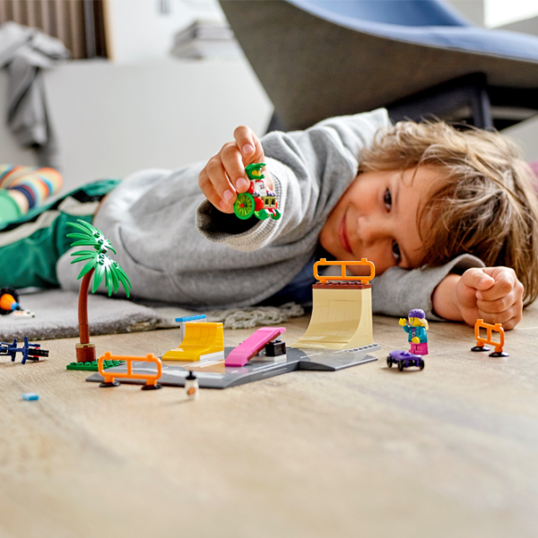 Constructor pentru copii LEGO Skate Park Parc/ Multicolor photo 4