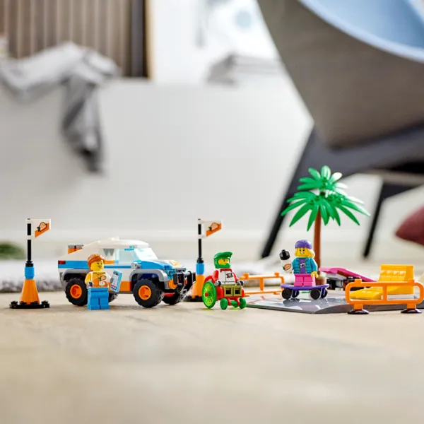 Constructor pentru copii LEGO Skate Park Parc/ Multicolor photo 5