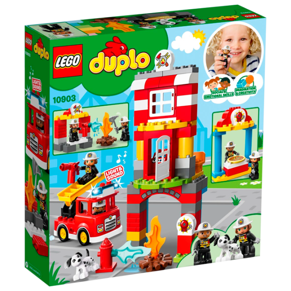 Конструктор LEGO Fire Station Пожарные/ Красный photo 3