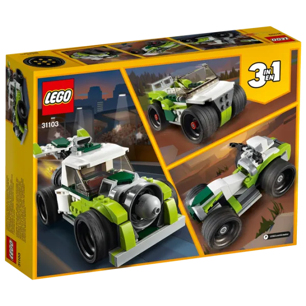 Детский конструктор LEGO Rocket Truck Автомобиль/ Зелёный photo 2