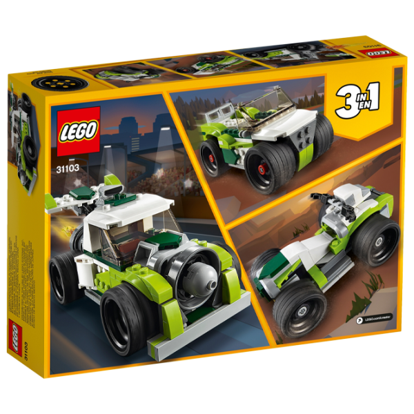 Детский конструктор LEGO Rocket Truck Автомобиль/ Зелёный photo 2