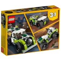 Constructor pentru copii LEGO Rocket Truck Mașină/ Green photo 2