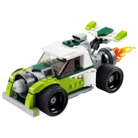 Constructor pentru copii LEGO Rocket Truck Mașină/ Green photo 3