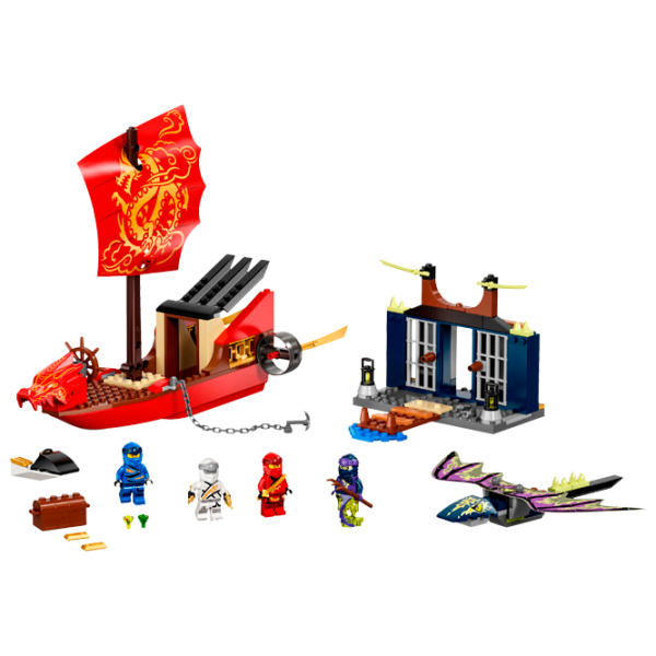 Детский конструктор LEGO Final Flightof Destiny's Bounty Ниндзяго/ Разноцветный photo 2