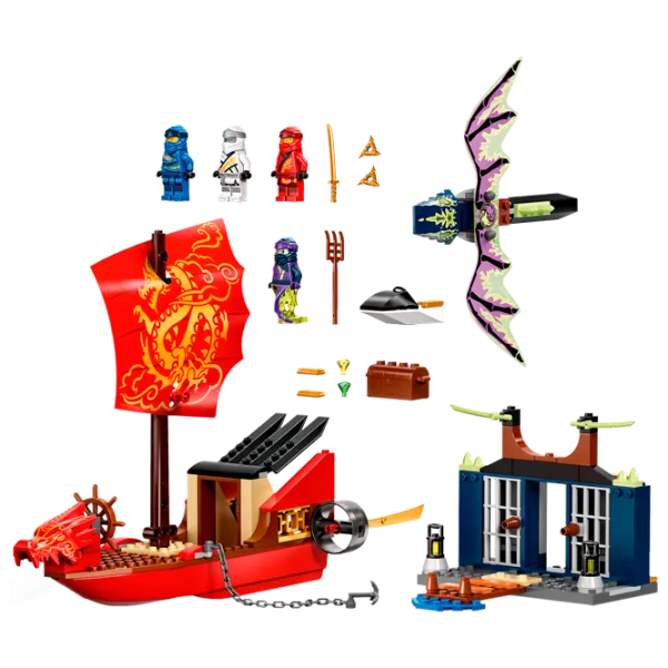 Детский конструктор LEGO Final Flightof Destiny's Bounty Ниндзяго/ Разноцветный photo 3