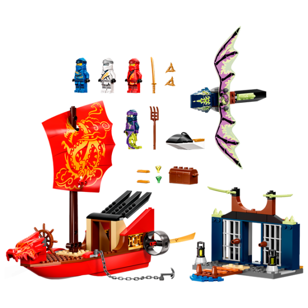 Детский конструктор LEGO Final Flightof Destiny's Bounty Ниндзяго/ Разноцветный photo 3