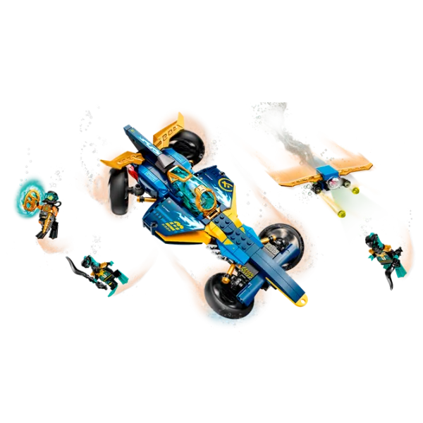 Детский конструктор LEGO Ninja Sub Speeder Транспорт/ Разноцветный photo 3