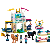 Constructor pentru copii LEGO Stephanie's Horse Jumping Grajd pentru cai/ Multicolor photo 2