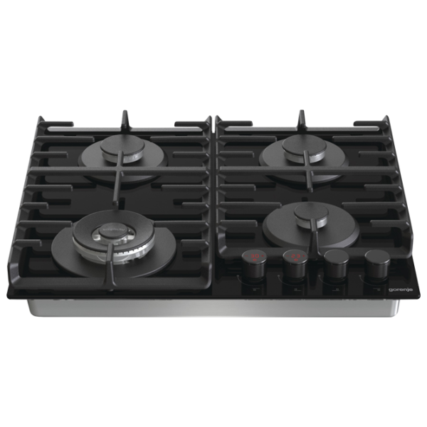 Plită încorporabilă pe gaz Gorenje GKTW 642 SYB Black photo 2