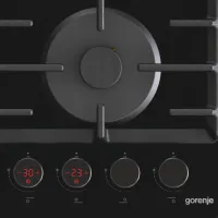 Plită încorporabilă pe gaz Gorenje GKTW 642 SYB Black photo 5