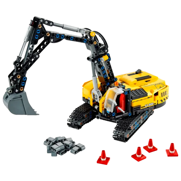 Детский конструктор LEGO Heavy-Duty Excavator Транспорт/ Желтый photo 2