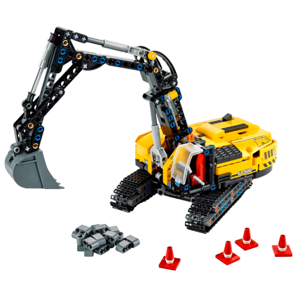 Детский конструктор LEGO Heavy-Duty Excavator Транспорт/ Желтый photo 2